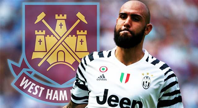 Zaza,Juventus,Westham United