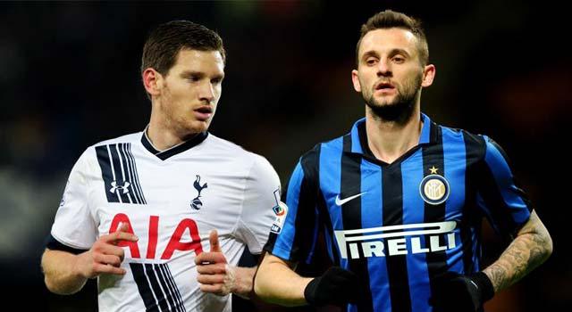 Brozovic,Inter Milan,Vertonghen,Tottenham Hotspur