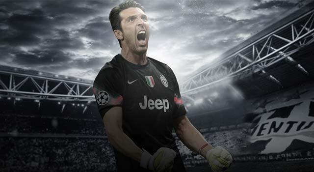 Buffon,juventus,UEFA Champions League