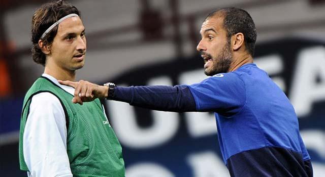 Zlatan Ibrahimovic,Pep Guardiola