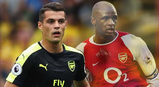 Xhaka,Vieira