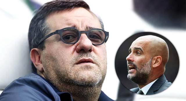 Mino Raiola,Pep Guardiola,Manchester City