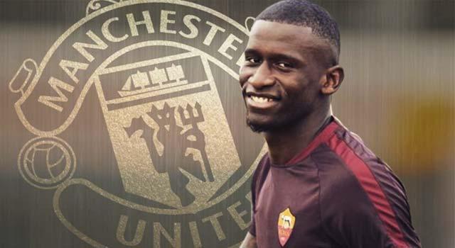 Rüdiger,Manchester United,transfer,Roma