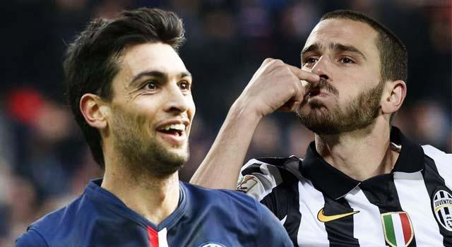 Javier Pastore,Leonardo Bonucci,Chelsea