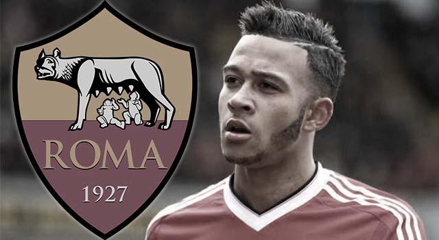 Roma,Depay,Manchester United