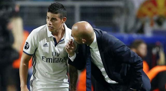 Zidane,James Rodriguez,Real Madrid