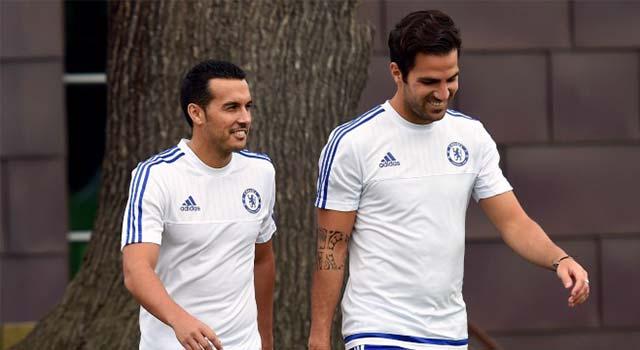 pedro,cesc fabregas,Chelsea