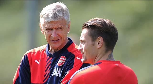 Wenger,Debuchy,Arsenal