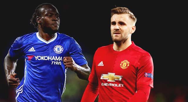 Victor Moses,Luke Shaw,manchester United,Chelsea