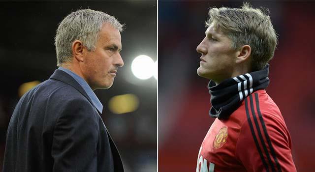 Mourinho,Bastian Schweinsteiger,Manchester United