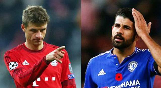 Thomas Muller,diego costa,Chelsea,Transfer