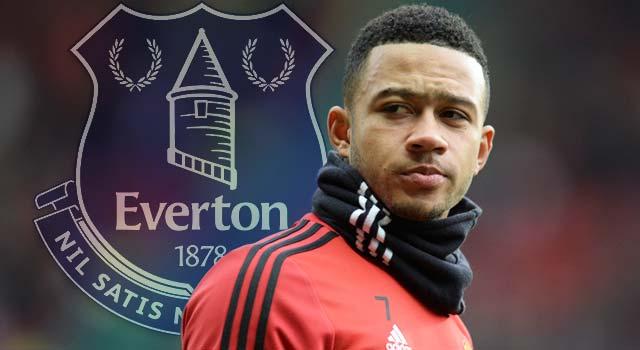 Depay,Manchester United,Everton