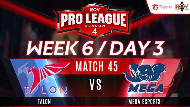 Talon Vs MEGA Esports