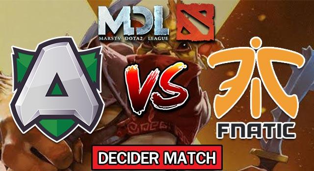 Alliance Vs Fnatic