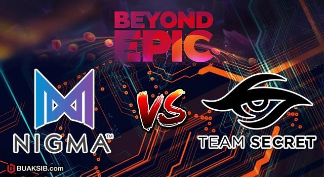 Nigma Vs Team Secret